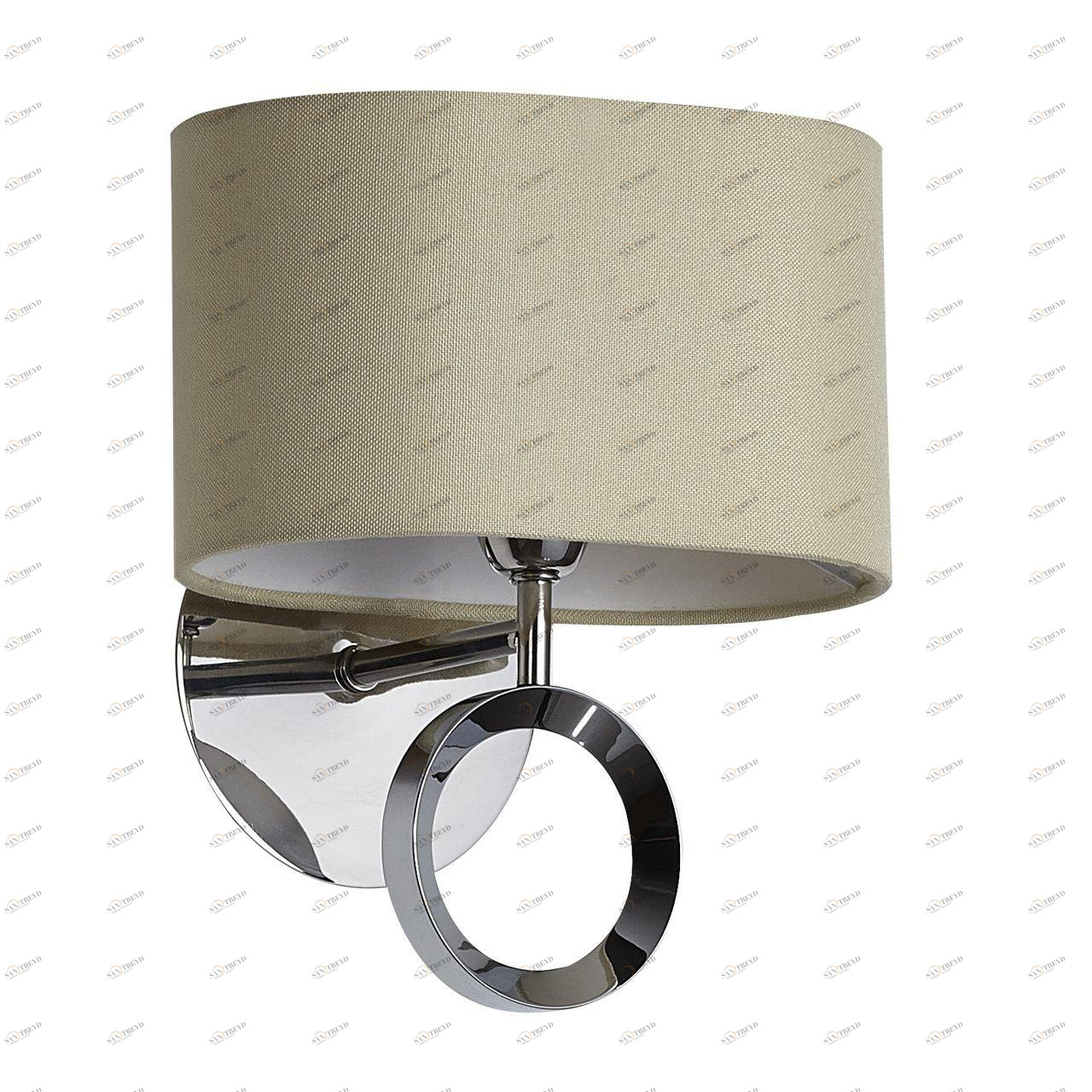 Бра Divinare 4069/02 AP-1 DIVINARE  109633 Бежевый;серебро 