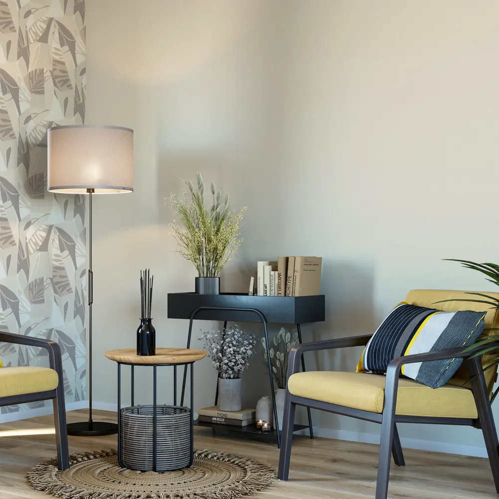 Обои флизелиновые Palitra Life Poezia бежевые 1.06 м PL72633-12 89447018 STLM-2181944 - Вид №4