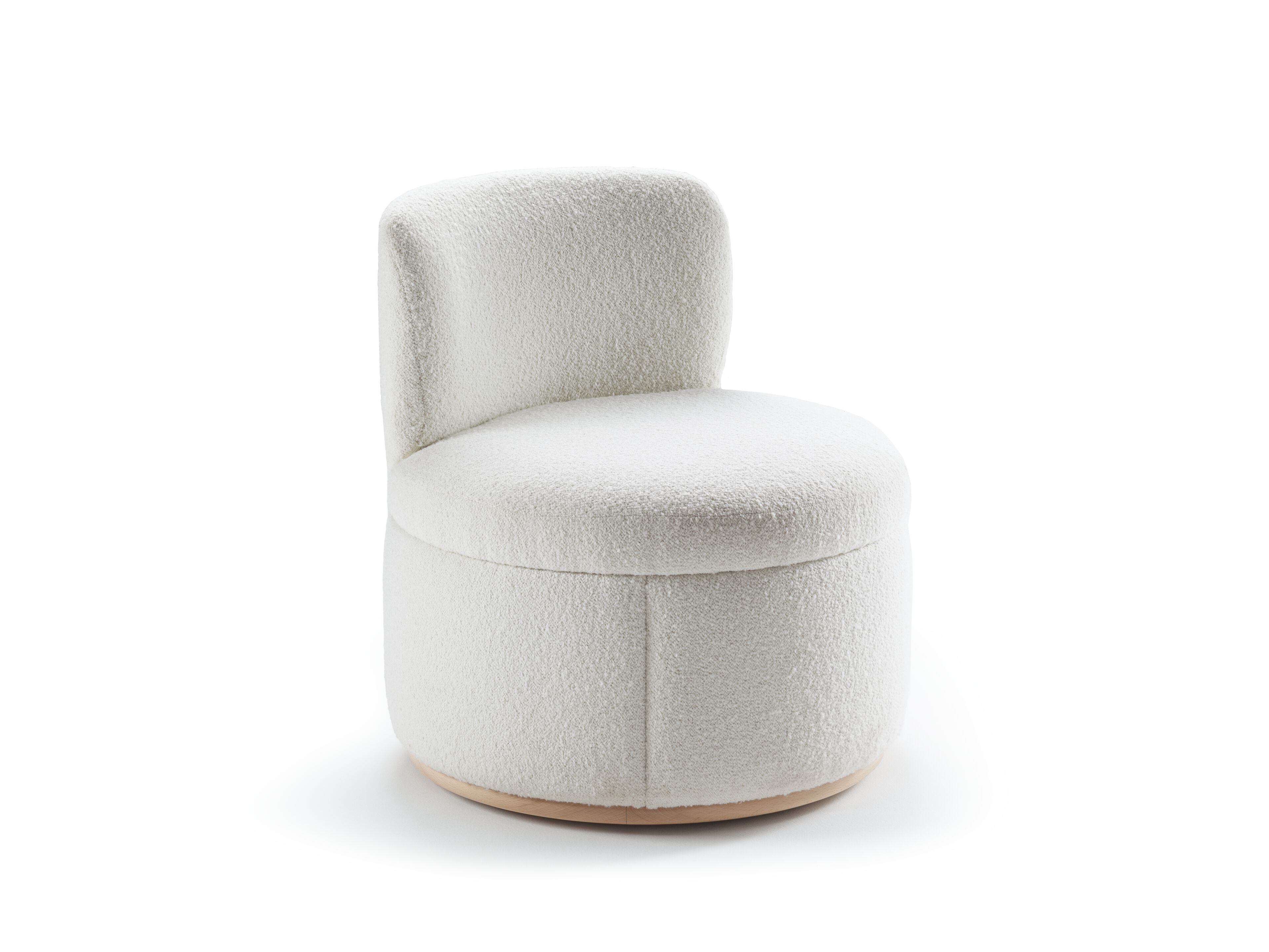 Тканевое вращающееся кресло без подлокотников Mambo Unlimited Ideas Mimi ARCH-00122815 - Вид №4