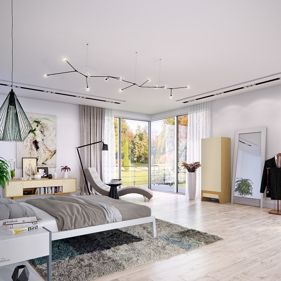 Кровать Fly, серая, 180 см BraginDesign BR0314L - Вид №1