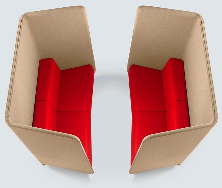 Prooff Акустический офисный островок из ткани для кофе-брейка  004.01  - Вид №1