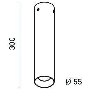 Экструдированный алюминиевый наружный потолочный светильник Lucifero's I-Pipedi ARCH-00028556 - Вид №6