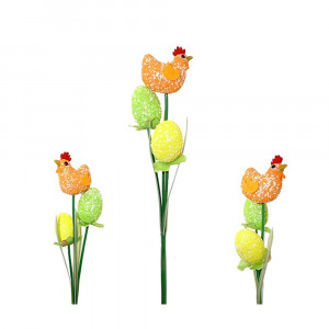 219573 Декоративное изделие "Пасхальный букет" 48 см РЕМЕКО