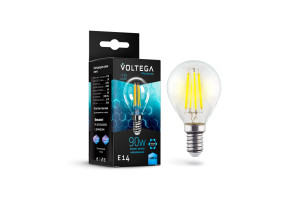 16183627 Светодиодная лампа Шар Е14 4000К 9W Graphene 7137 VOLTEGA