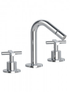 5607/4/S Bellosta Rubinetterie АККУМУЛЯТОРНАЯ БАТАРЕЯ НА 3 ОТВЕРСТИЯ ПОВОРОТНЫЙ РАЗЪЕМ