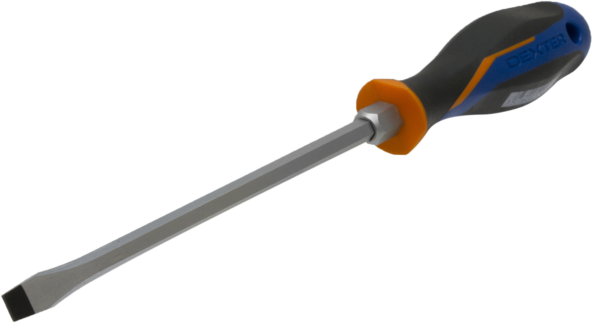 Отвертка шлицевая Dexter SL10 с магнитным наконечником 18147537