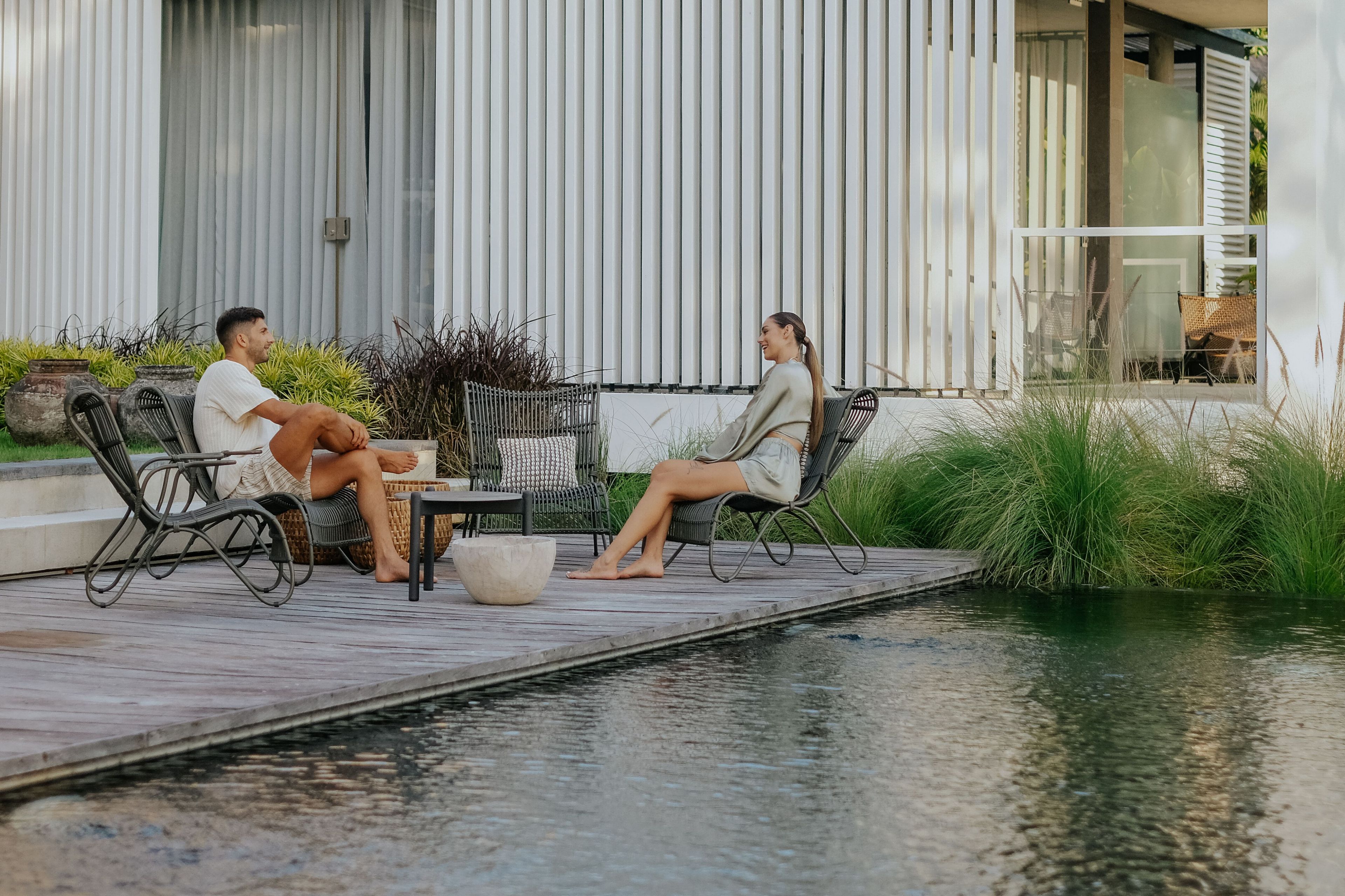 Алюминиевый круглый садовый столик cbdesign Stylo ARCH-00030116 - Вид №8