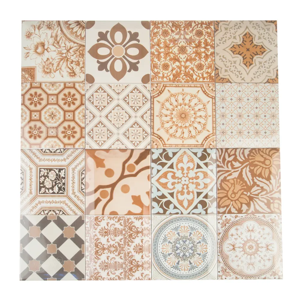 Плитка настенная «Toscana Mix», 10x20 см, 1 м2, цвет мультиколор 14220987 STLM-2027146 Santreyd - Вид №2