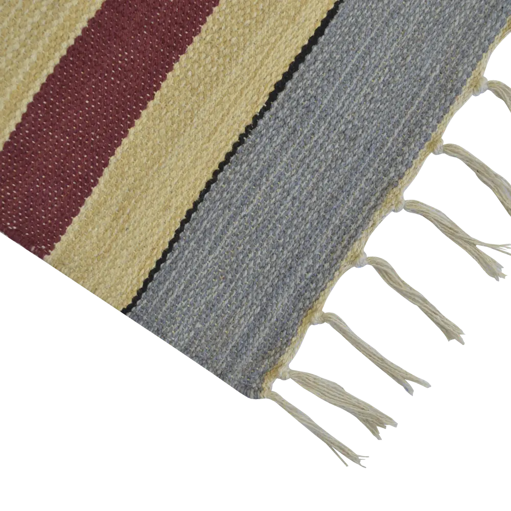 Декоративный хлопковый коврик INSPIRE Naelie 50×80 см в стильном мультиколоре 82499328 STLM-1353746 - Вид №1