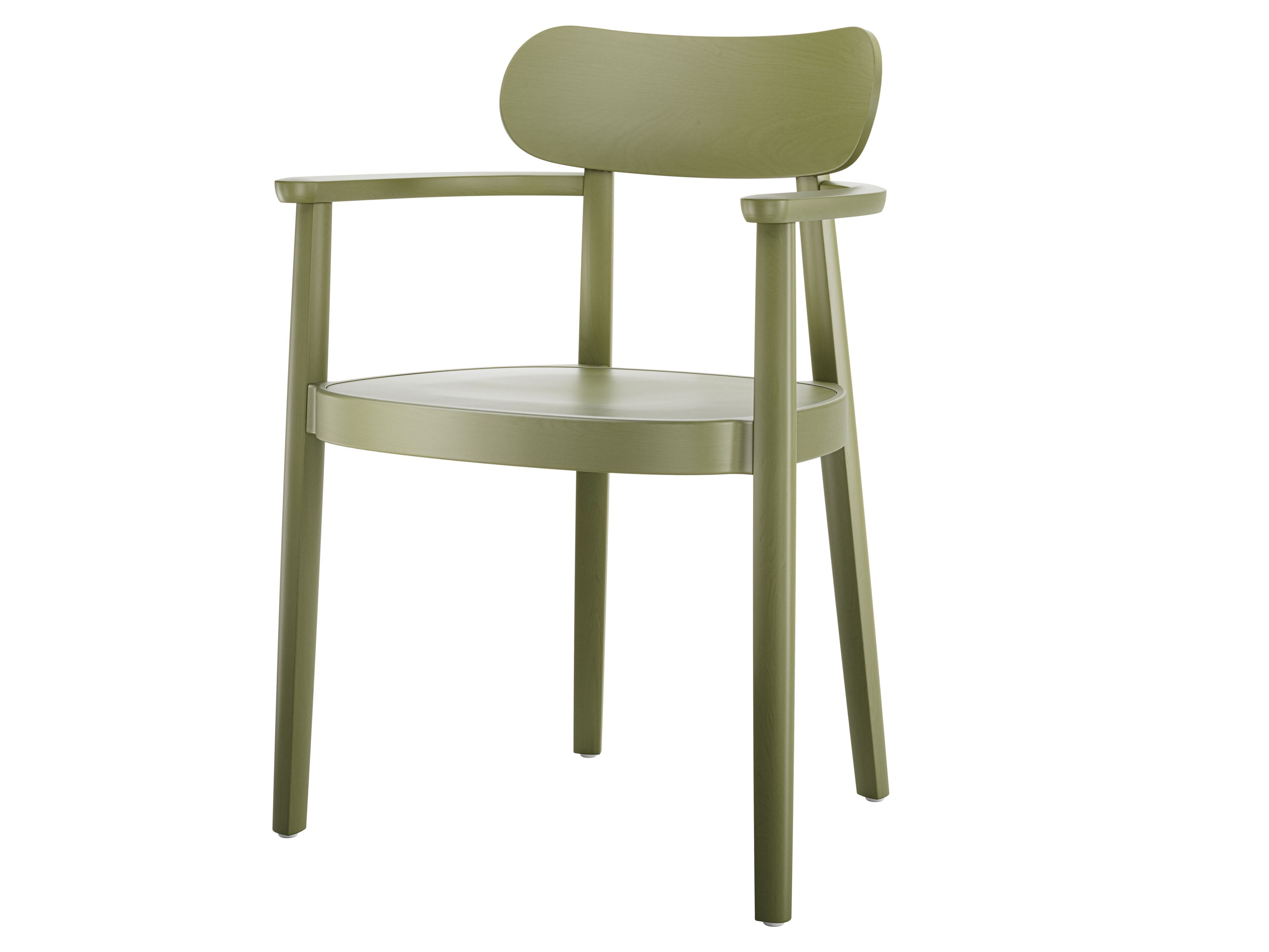 Стул из массива дерева с подлокотниками THONET 118 ARCH-00018419 - Вид №1