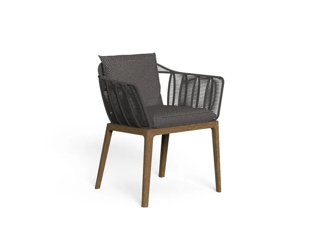 Садовый стул с подлокотниками Talenti Cruise Teak ARCH-00064927 - Вид №4