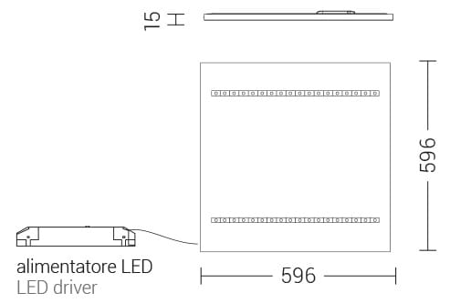Светодиодный модульный потолочный светильник Rossini Illuminazione OPTIKA ARCH-00018206 - Вид №6