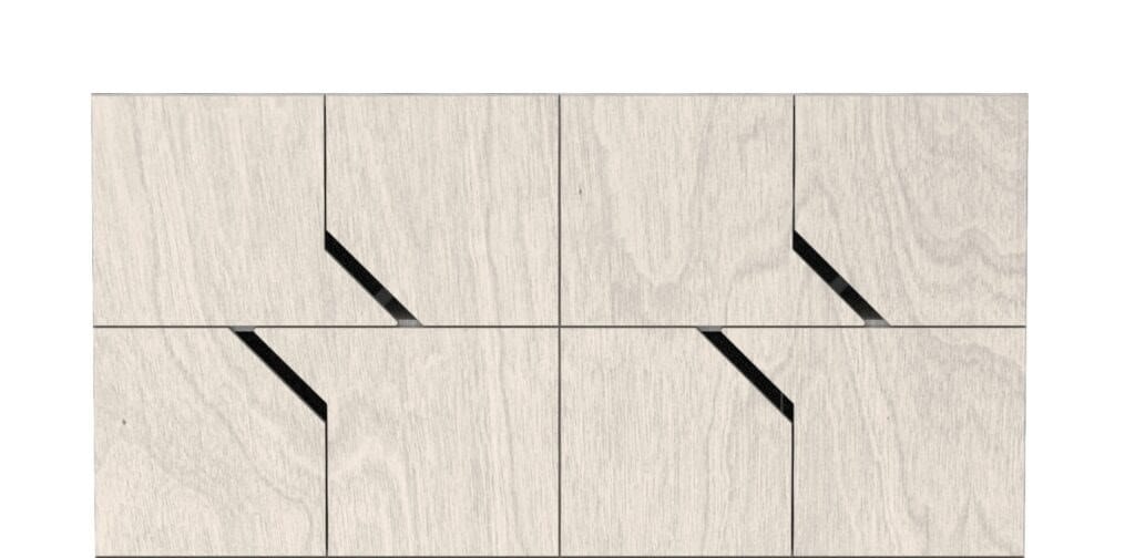 Березовый шкаф с распашными дверями Radis Лабиринт ARCH-00093147 - Вид №4