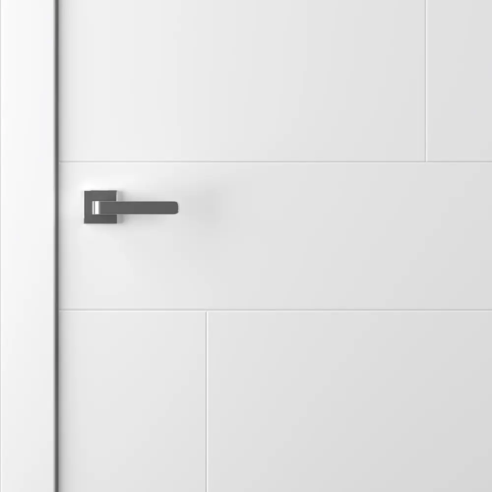 Дверь межкомнатная глухая Лацио 2 90x200 см эмаль белый без замка, без петель BELWOODDOORS STLM-2086031 - Вид №2