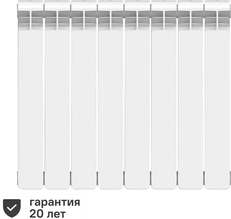 Биметаллический радиатор EQUATION 8 секций для эффективного отопления 18360725
