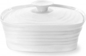 10568502 Portmeirion Маслёнка с крышкой Portmeirion "Софи Конран для Портмейрион" 15,5х12см (белая), п/к Фарфор
