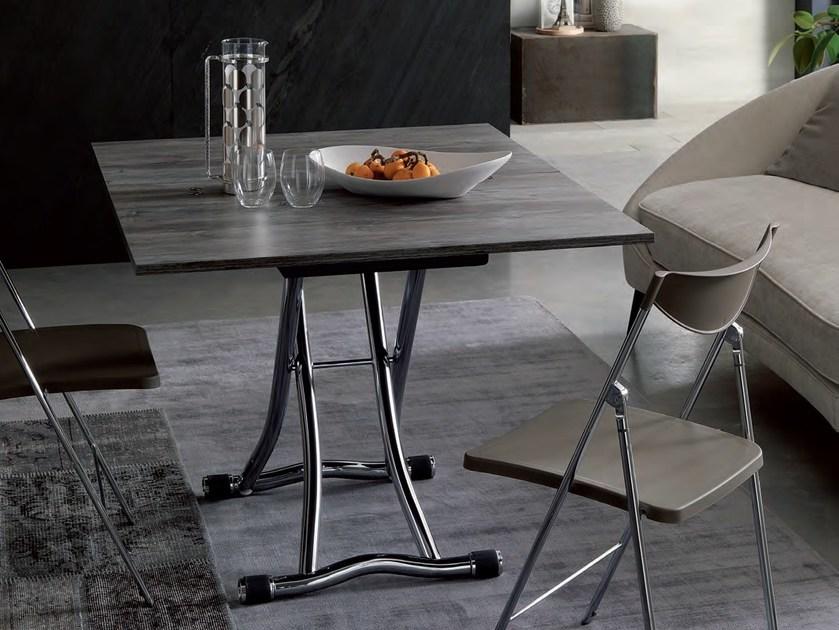 Ozzio Italia Регулируемый по высоте деревянный журнальный столик  T121  - Вид №1