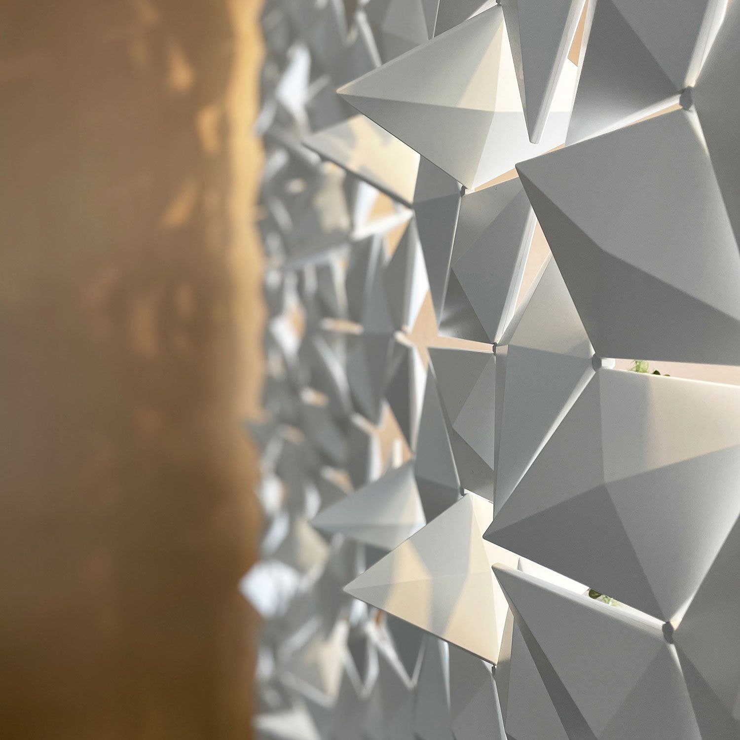 Подвесная перегородка bloomming FACET 238x207cm bianco ARCH-00027811 - Вид №1