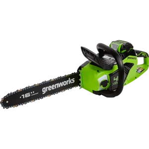 Аккумуляторная пила Greenworks 2005807UA 40 В шина 40 см АКБ и ЗУ в комплекте