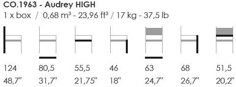 Fenabel Кресло из ткани с высокой спинкой Audrey sun-id-1493216 - Вид №2
