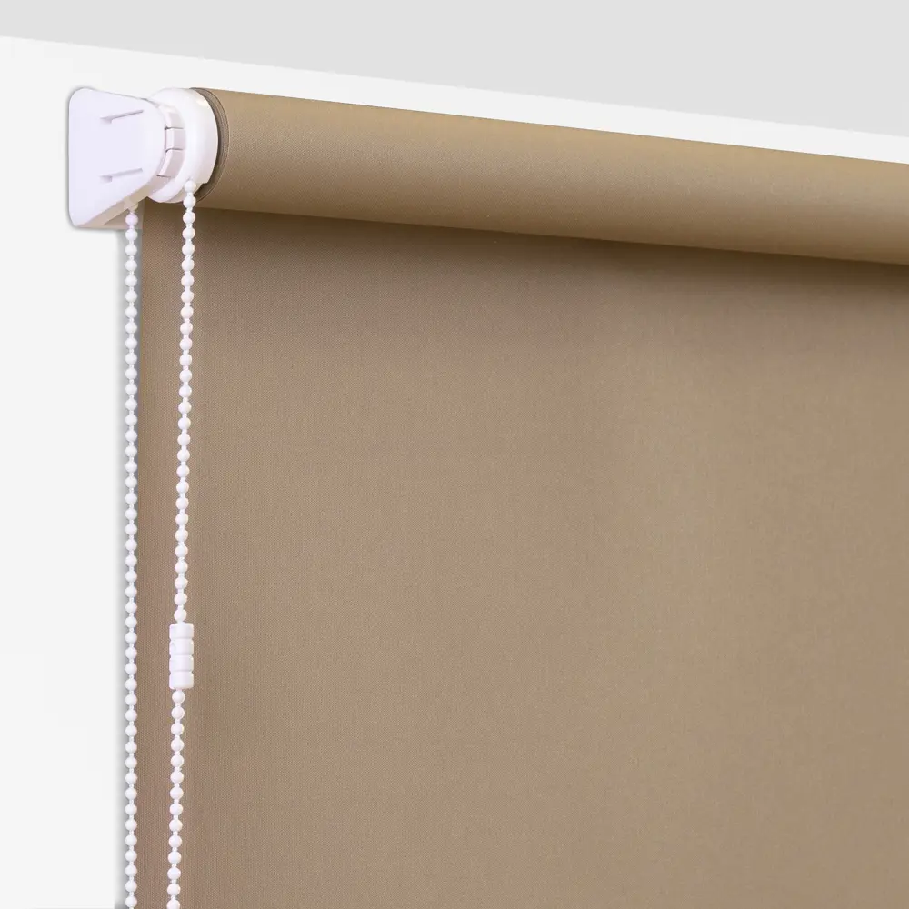 Штора рулонная Stars 55x160 см коричневая GARDEN STLM-2198522 - Вид №1