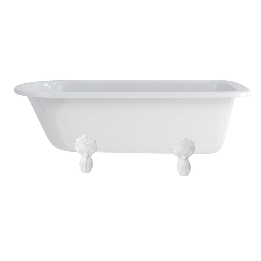 Burlington Односторонняя ванна Blenheim с роскошными ножками с ножками Luxury Classic из хрома E2 L3C  - Вид №2