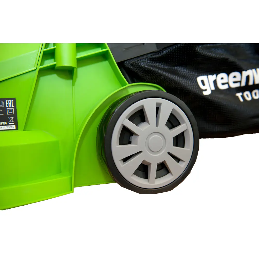 Газонокосилка электрическая GreenWorks GLM1232 1200 Вт 33 см 18802714 STLM-2018524  - Вид №9