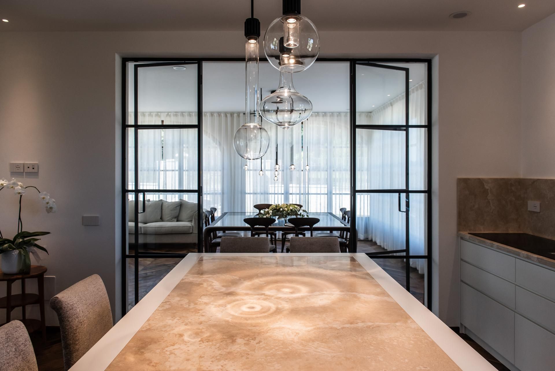 Кухня из массива дерева с островом на заказ GH LAZZERINI Cucina 16 ARCH-00143893 - Вид №4