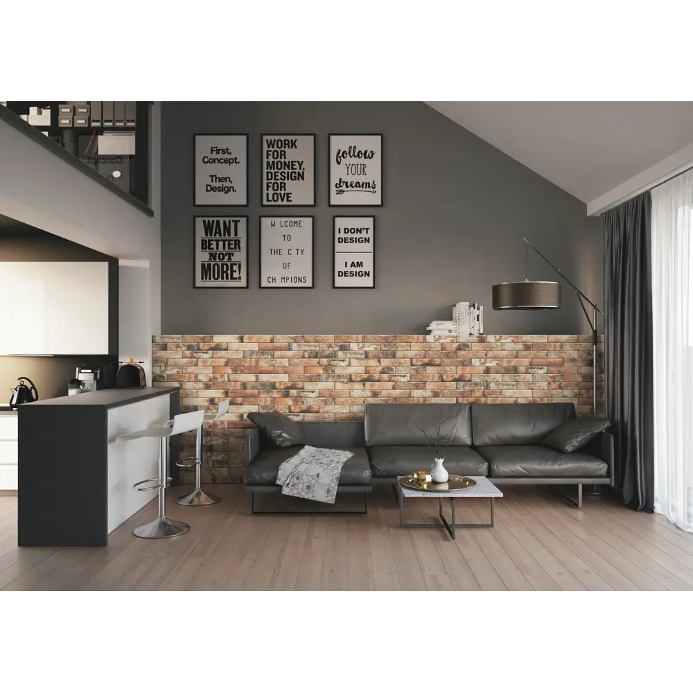 Плитка клинкерная Cerrad Piatto коричневый 0.48 м² 82015333 STLM-2188105 - Вид №8
