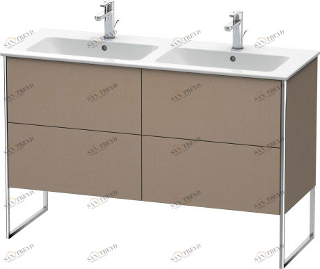 XS444907575 XSquare Тумбочка напольная Лен, декор Duravit
