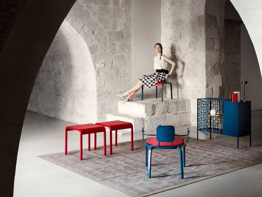 da a Низкий табурет из алюминия Rock sun-id-1395820 - Вид №1