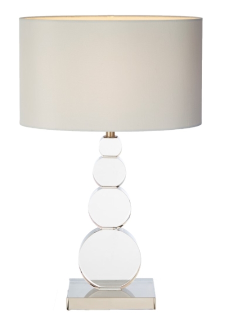 Настольная лампа Kai 5819 PUSHA ИНТЕРЬЕРНЫЕ 061986 Белый;прозрачный  - Вид №1