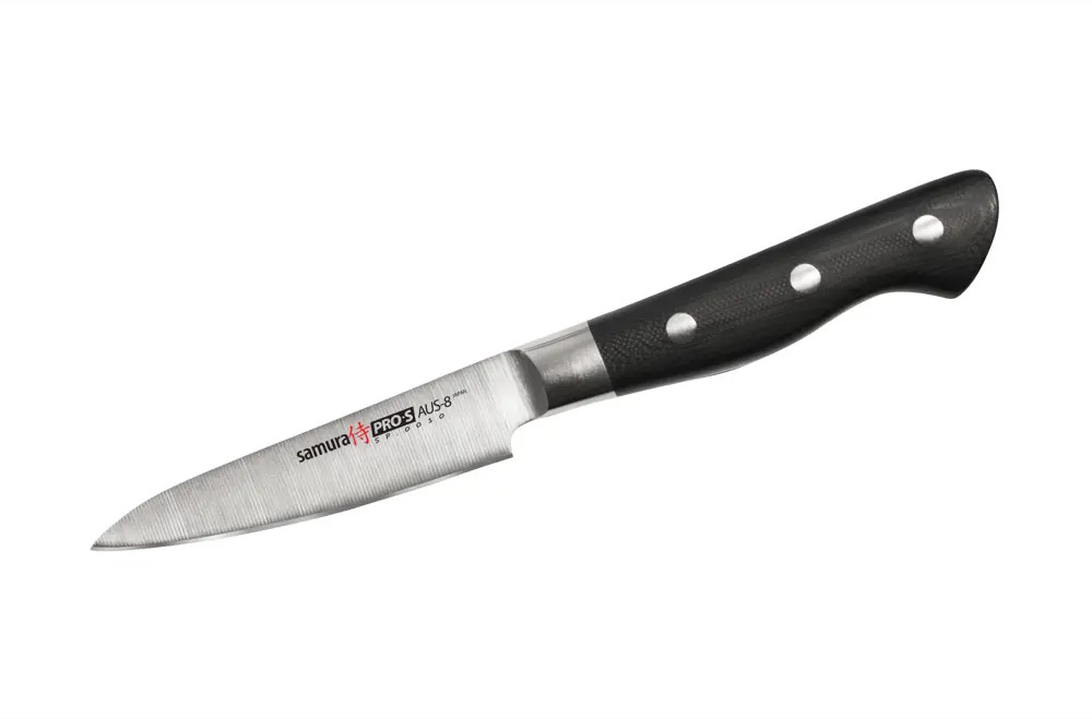 90111049 Кухонный нож Samura Pro-S лезвие 8.80 см цвет черный STLM-0866469