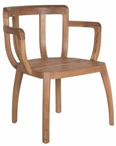 Il Giardino di Legno Садовое кресло из тика с подлокотниками Remix Rmix0386