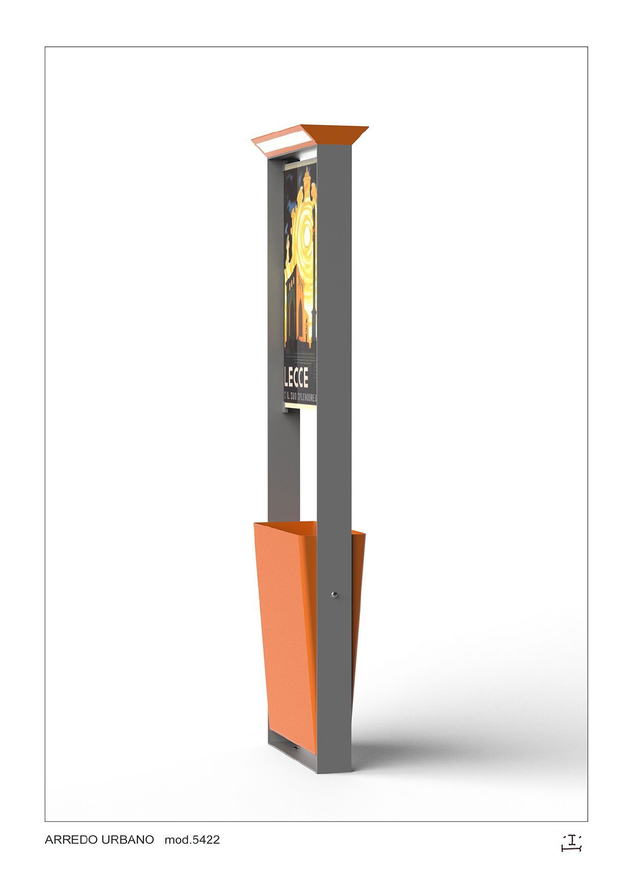 Самонесущие солнечные тотемы из стали и плексигласа CITYSì APULIA ARCH-00064366 - Вид №2