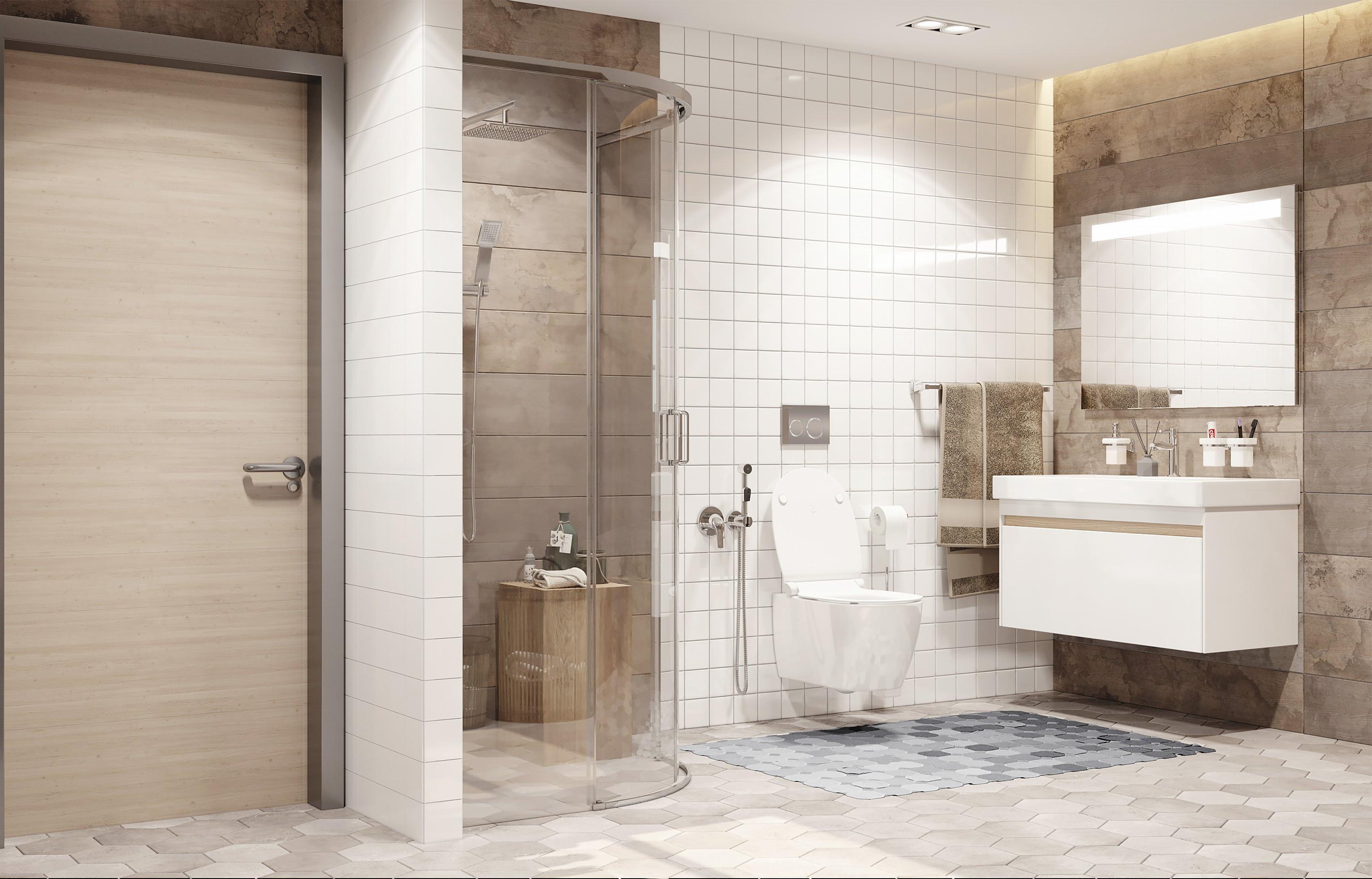 Душевое ограждение Ambassador Queen 11011101 (900x900x2000), 1 место - Вид №3