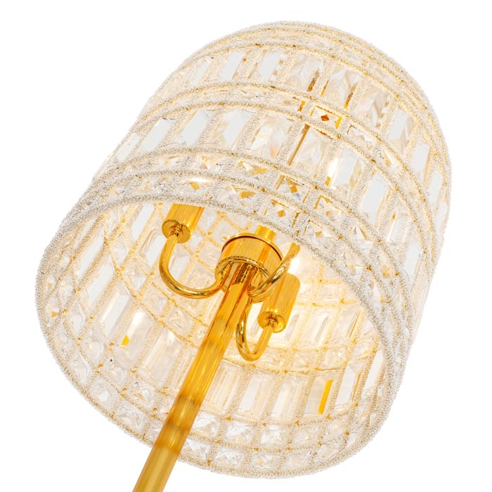 500273-01 ABHIKA КЛЕТКА ДЛЯ НАПОЛЬНОЙ ЛАМПЫ GOLD  - Вид №3