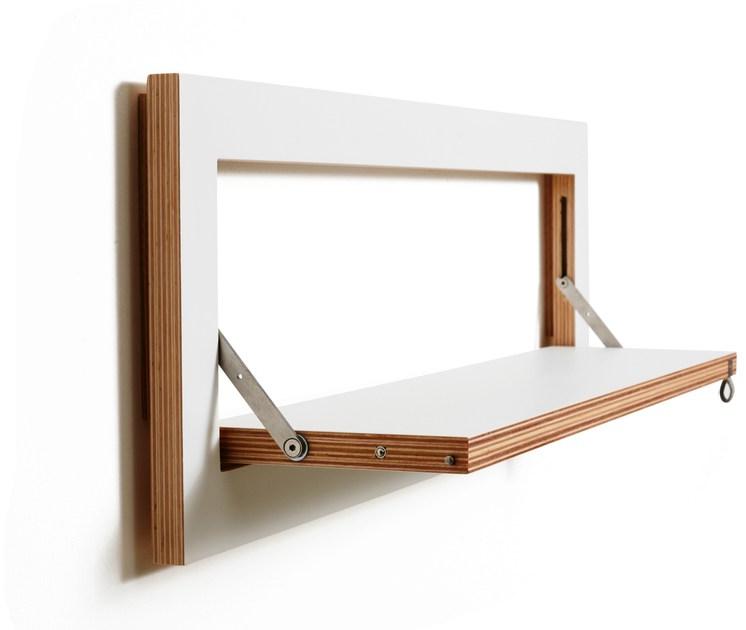AMBIVALENZ Складная фанерная полка Fläpps shelf 80×27-1 Fl060002 - Вид №1