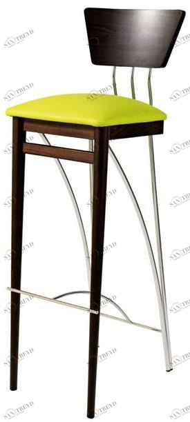 XLINE Высокий табурет со встроенной подушкой Metropolis 4046sq