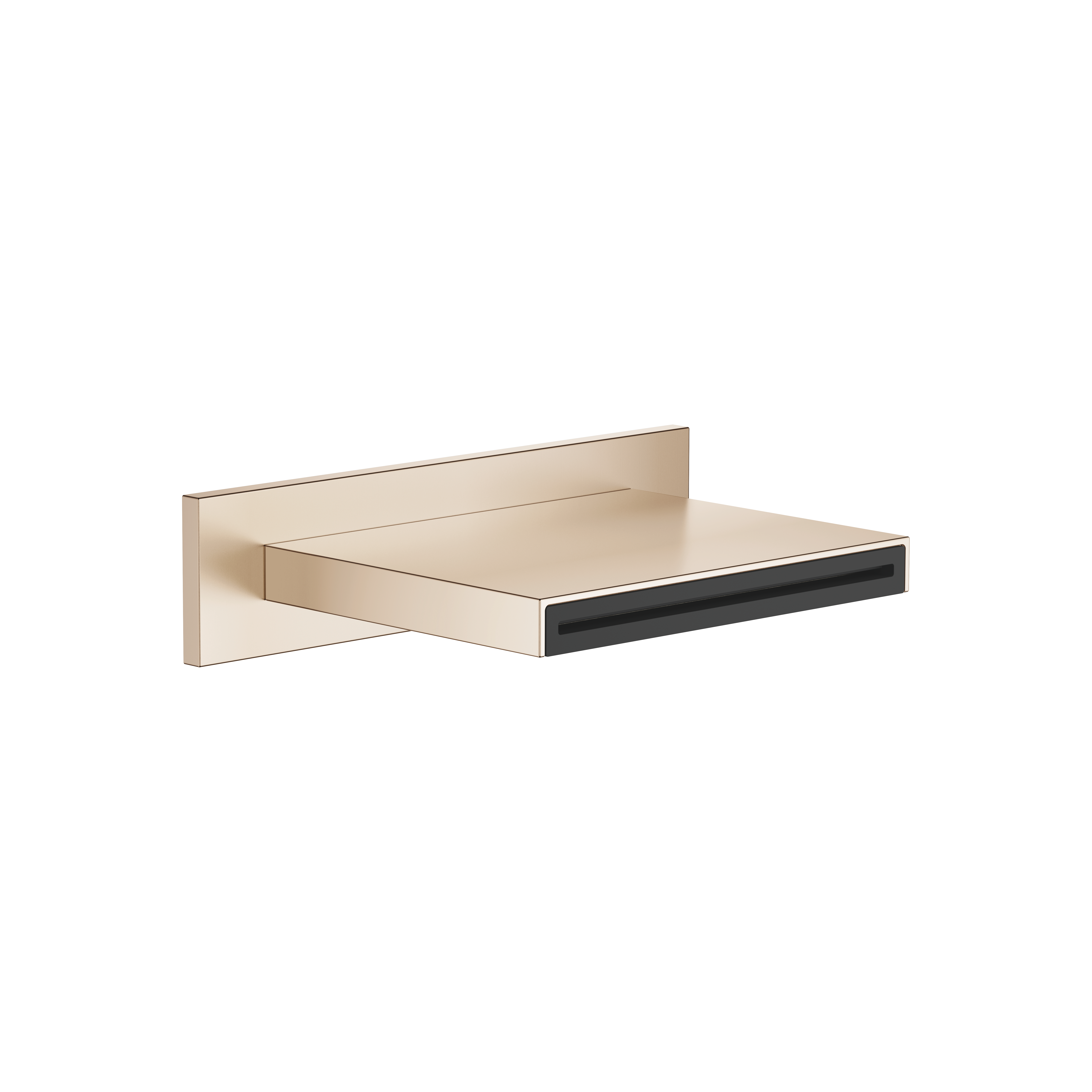 WATER SHEET Каскадный излив для настенного монтажа - матовое светлое золото DornBracht 13415979-27