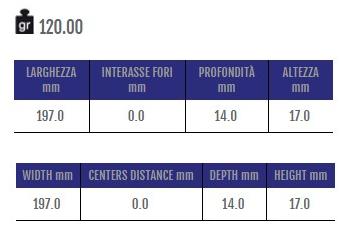 Cosma Встраиваемая ручка для мебели из замака  12946  - Вид №1