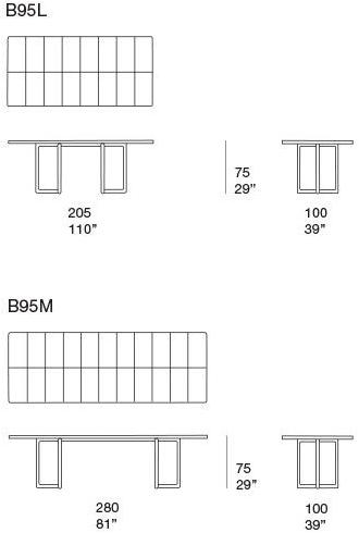 Paola Lenti Садовый стол со столешницей из натуральной лавы Portofino sun-id-1446941 - Вид №5