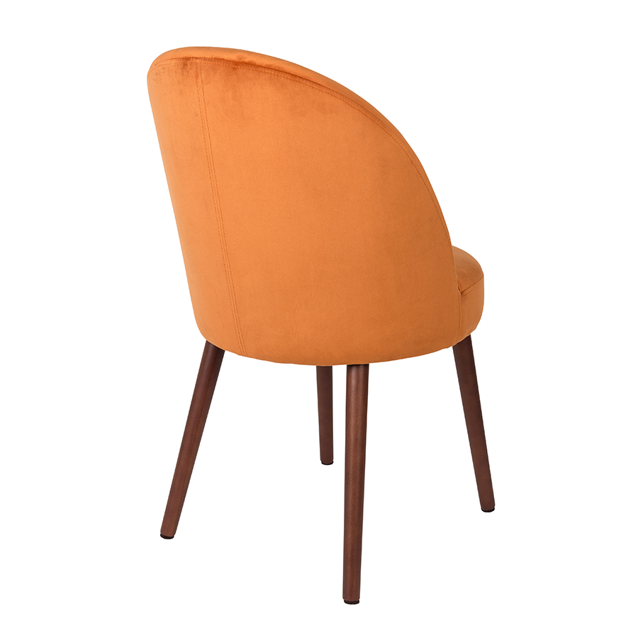 Стул Barbara оранжевый Dutchbone 1100339 - Вид №4