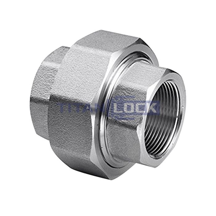 Американка нержавеющая (AISI304) 3/8", ВР/ВР TL037UFF TITAN LOCK 