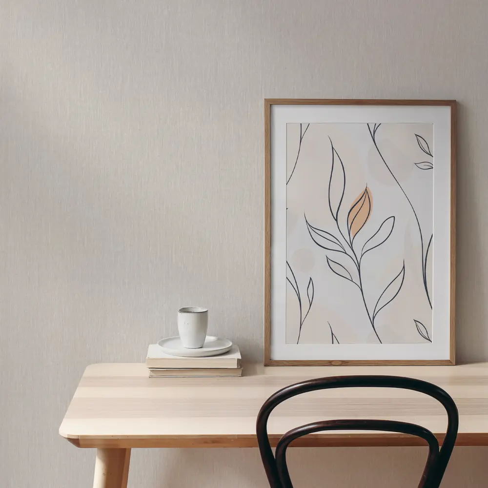 Обои флизелиновые Palitra Life Air 2 серо-бежевые PL72614-21 STLM-2189539 - Вид №4