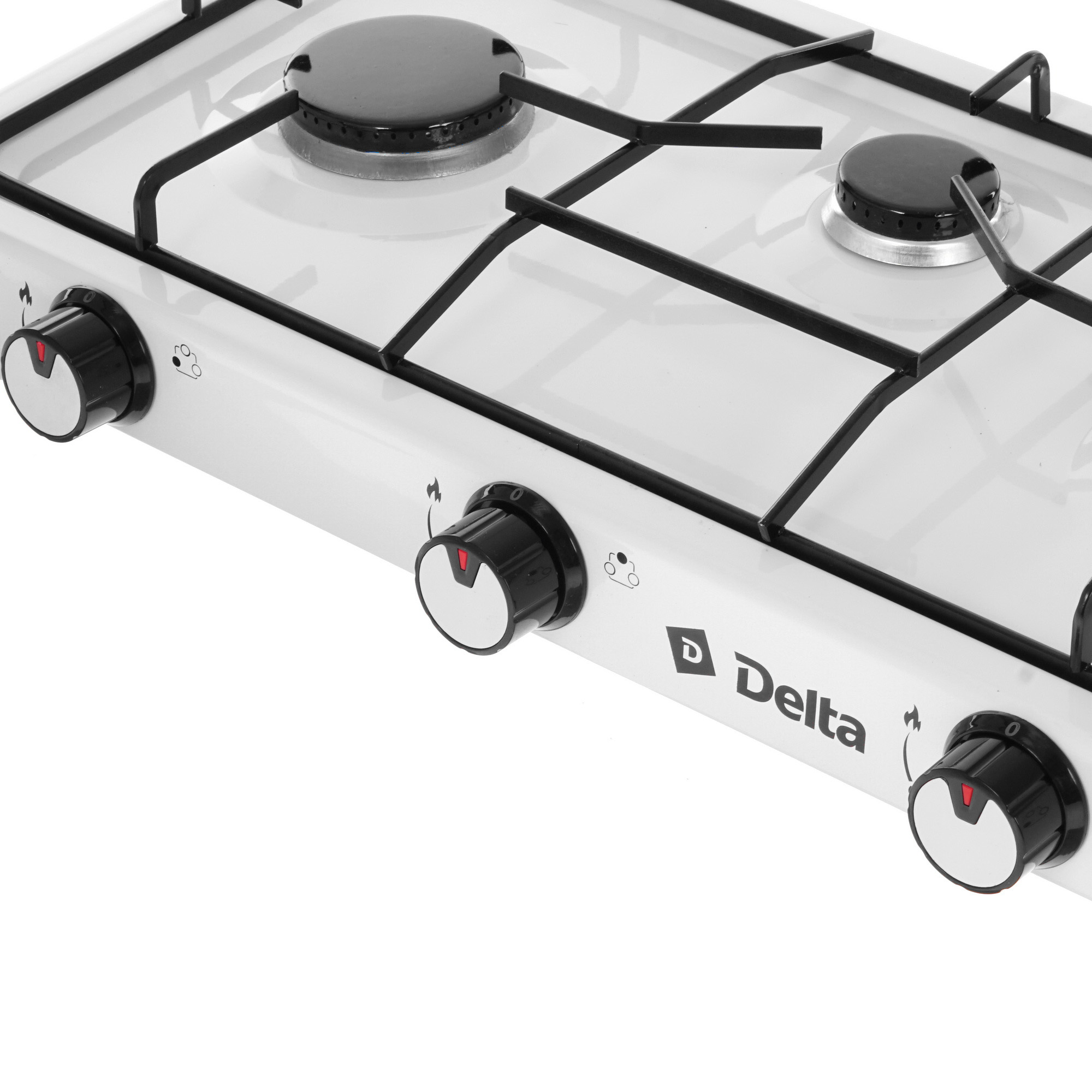 5349431 Газовая плитка DELTA D-2207 белый STDN-0044822 - Вид №2