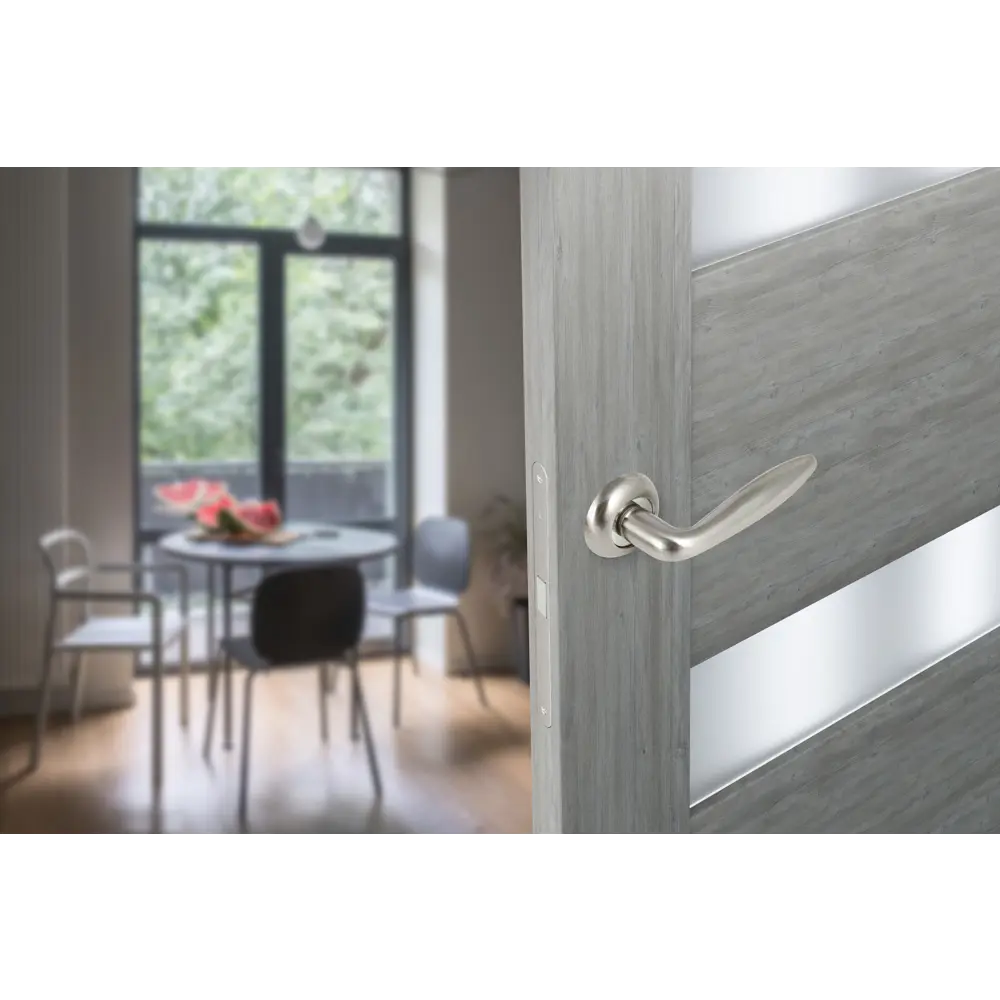 EDSON Дверные ручки EDS-3B-R1 в стильном никелевом исполнении 85168514 STLM-0059336 - Вид №6