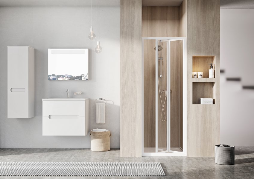 SDZ2-70 белая + Грапе Ravak 01V10100ZG - Вид №1