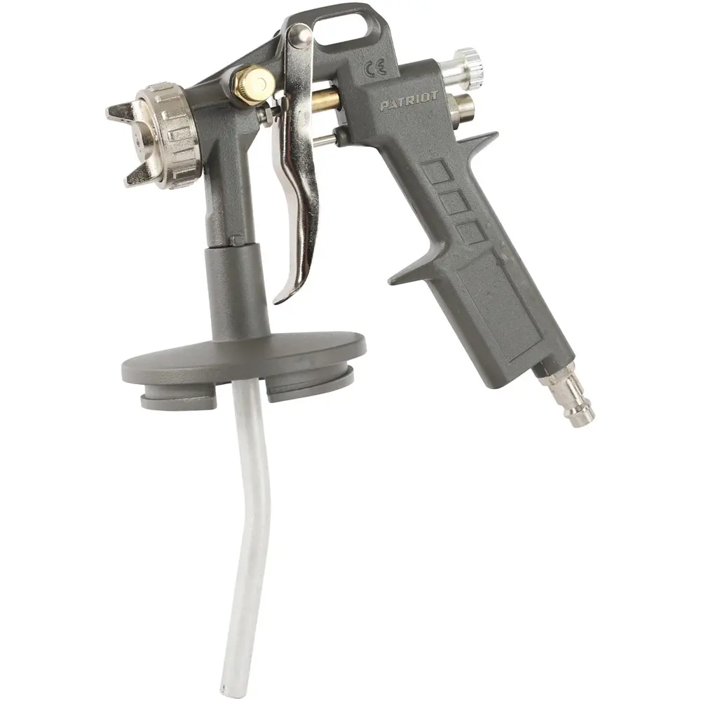 Краскораспылитель пневматический Patriot LV 162B LVLP нижний стальной бак 200 л/мин 1 л STLM-2019164 - Вид №5