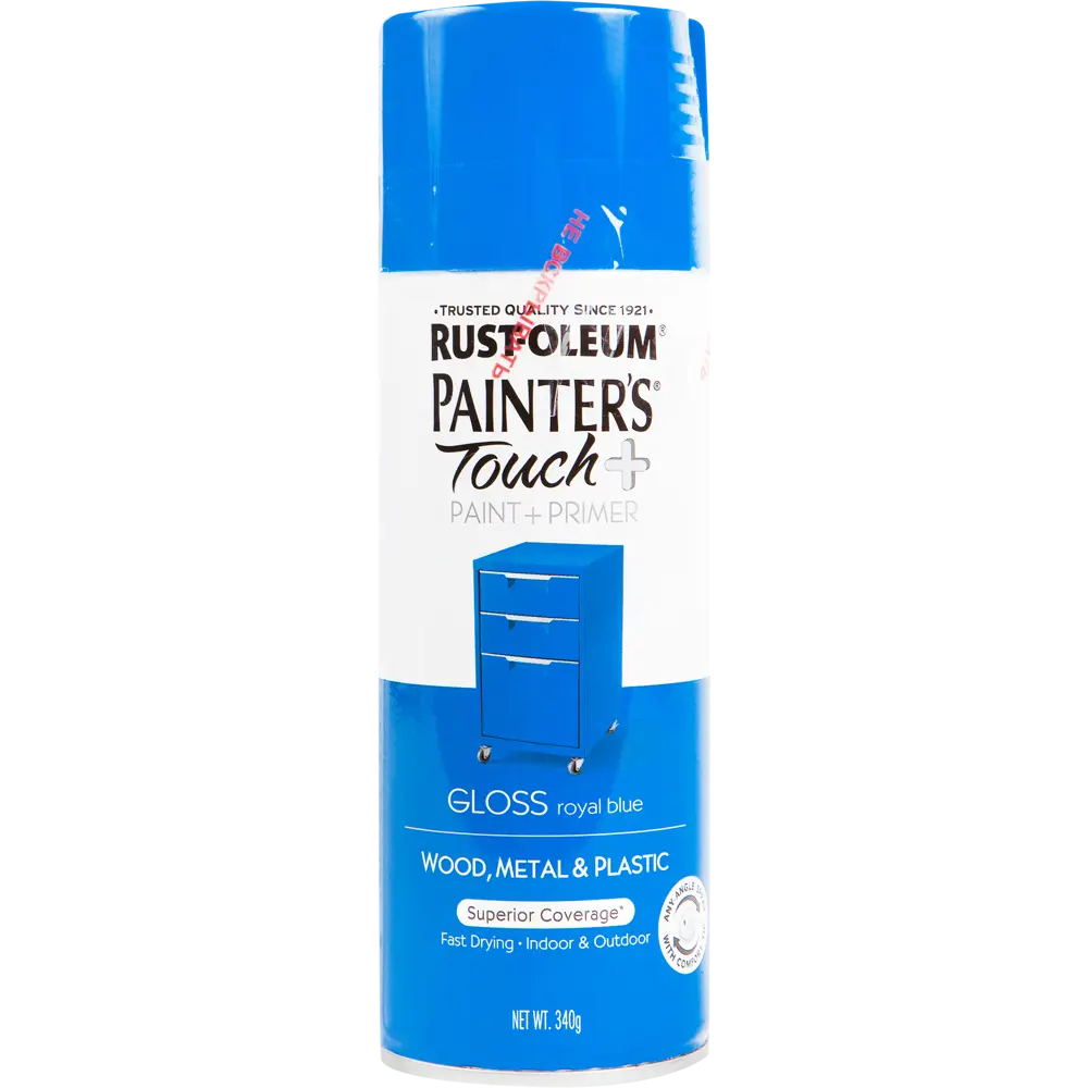 Краска аэрозольная Paint Touch глянцевая цвет голубой 340 г 13366853 STLM-2199330 RUST-OLEUM 